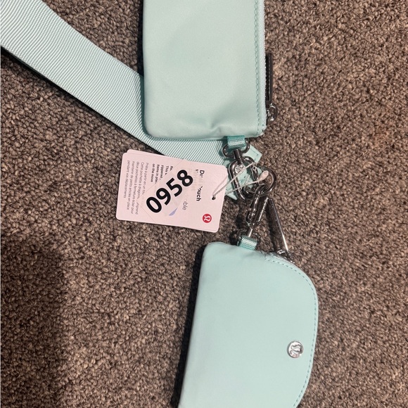 Lululemon Aqua Blue Pouch Duo